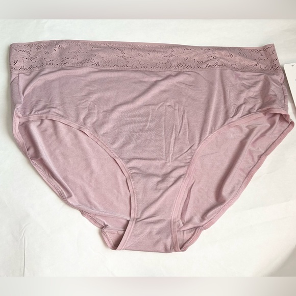 Tommy John Mauve Shadow Lace Waist Underwear XXL NWT - Picture 1 of 5